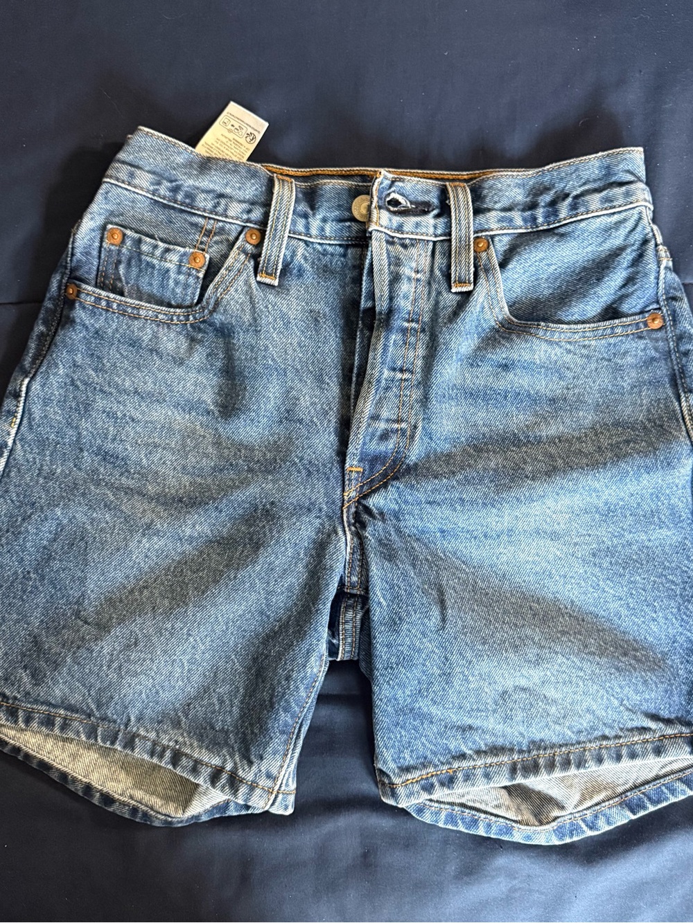 Levi’s 501 Blue Denim Shorts